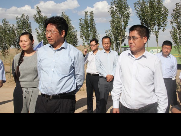 國家林草局、國開行、農(nóng)發(fā)行調(diào)研甘肅建投新能源科技股份有限公司