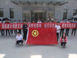 新能源公司團支部開展教育實踐活動